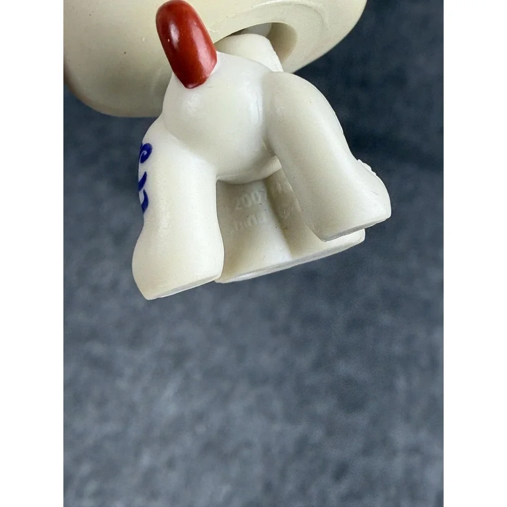 Hasbro Littlest Pet Shop 1743 Jack Russell Brown Dog Figure 2007 LPS Mini Toy